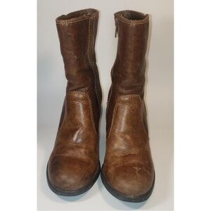 Gianni Bini Brown Heeled Boots